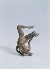 Eine Bewegung im Raum, 1996, Bronze, Höhe: 11,2 cm