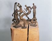 Bewegung im  Kreis, 1996, Bronze, Höhe: 22 cm