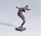 Maria motion, 1996, Bronze, Höhe: 16,8 cm